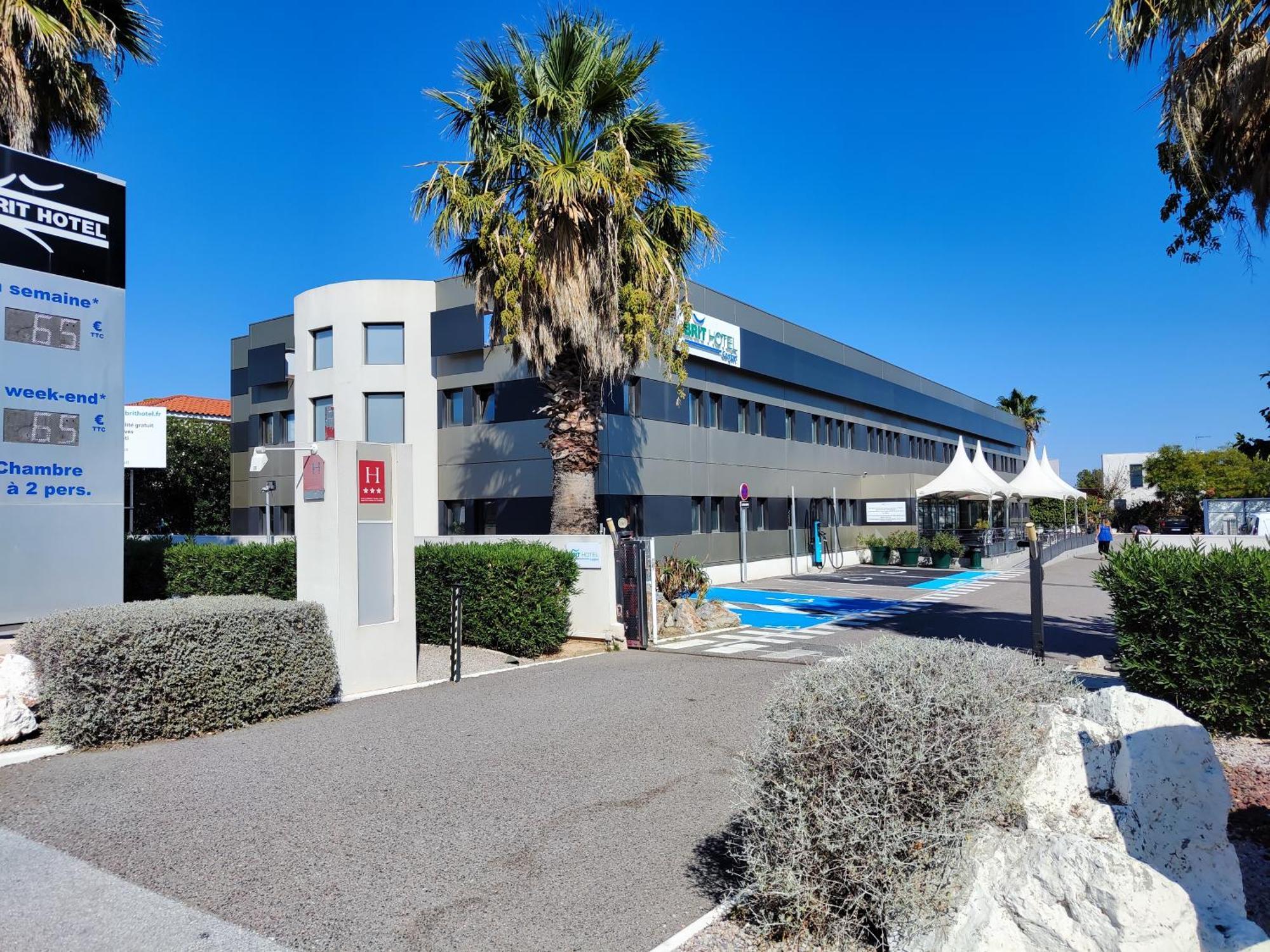 Brit Hotel Porte D'Espagne Perpignan Exterior photo